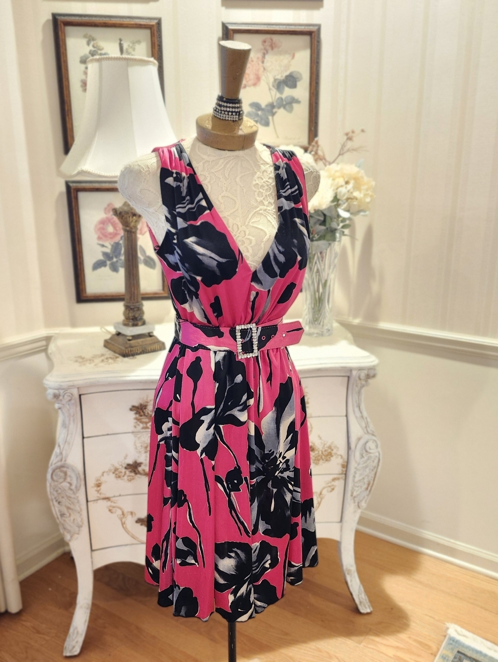 Bisou Bisou Summer In Palm Beach Brunch Cocktail Party Dress  10